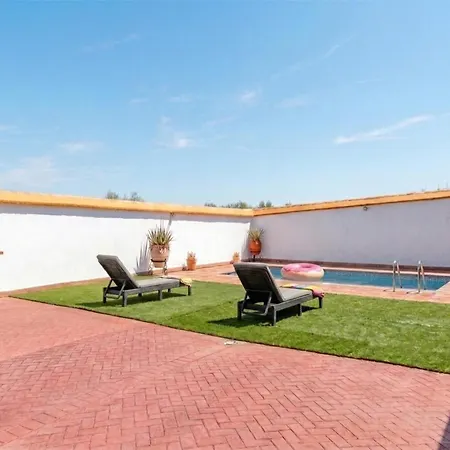 Con Piscina, Barbacoa, Aire Acondicionado, Wifi De Alta Velocidad, Cocina Exterior Y Parking